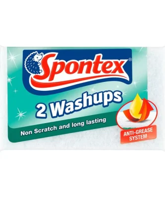 Spontex Washups Non-Scratch 2 per pack
