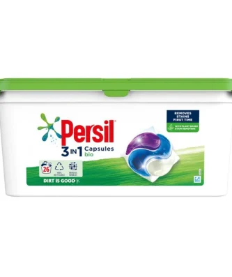 Persil 3 in 1 Laundry Washing Capsules Bio 26 per pack