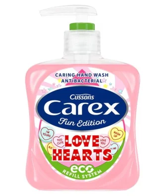 Carex Fun Edition Love Hearts Hand Wash 250ml