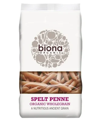 Biona Organic Wholegrain Spelt Penne 500g