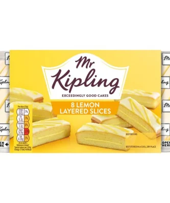 Mr Kipling Lemon Slices 8 per pack