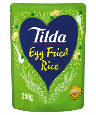 Tilda Microwave Egg Fried Rice 250g