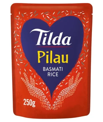 Tilda Microwave Pilau Basmati Rice 250g