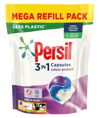 Persil 3 in 1 Laundry Washing Capsules Colour Protect 50 per pack