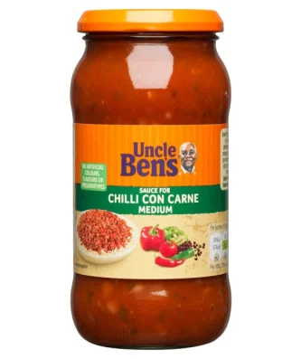 Uncle Ben's Chilli Con Carne Medium Sauce 450g - Special Offer