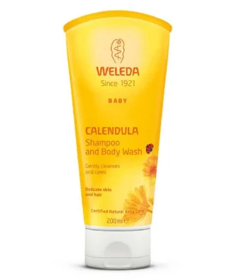 Weleda Baby Natural Calendula Shampoo & Body Wash 200ml