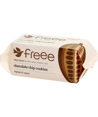 Freee Organic Gluten Free Choc Chip Cookies 180g