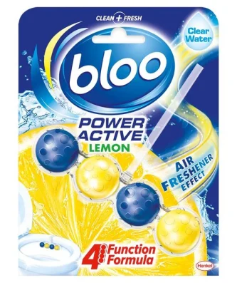 Bloo Power Active Lemon Toilet Rim Block 50g