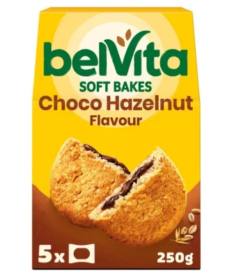 Belvita Choco Hazelnut Soft Bakes Breakfast Biscuits 5 per pack