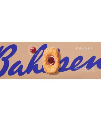 Bahlsen Deloba Red Currant Cherry Filling Puff Pastries 100g