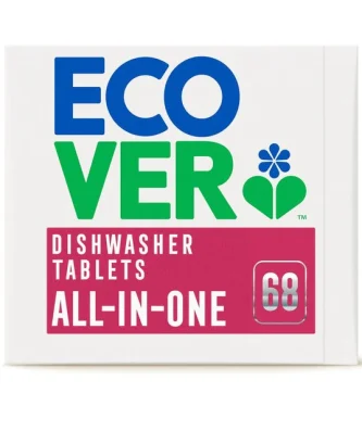 Ecover All in One Lemon Dishwasher Tablets 68 per pack