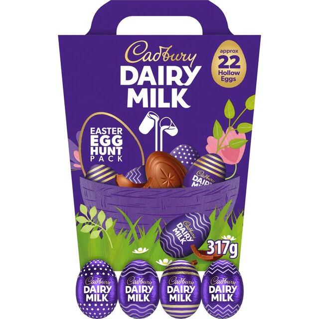 Cadbury Chocolate Easter Egg Hunt 317g