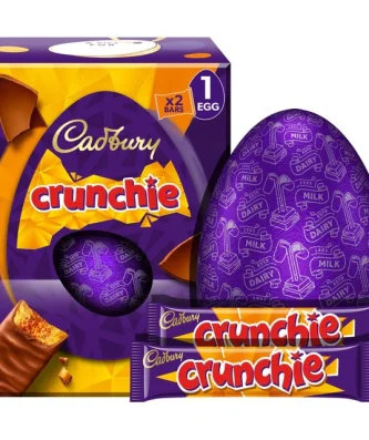 Cadbury Crunchie Chocolate Easter Egg 190g