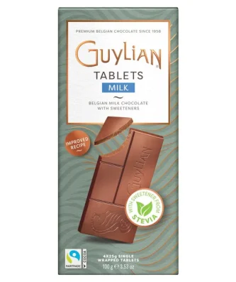 Guylian No Added Sugar Milk Bars 100g