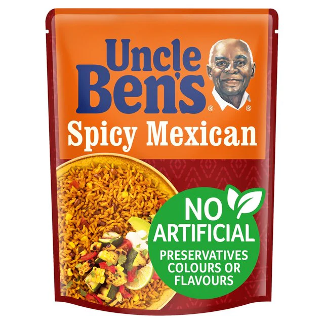 Uncle Bens Spicy Mexican Microwave Rice 250g