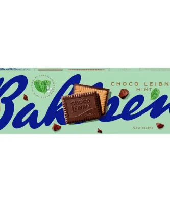 Bahlsen Choco Leibniz Mint Chocolate Biscuits 111g