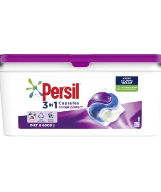 Persil 3 in 1 Laundry Washing Capsules Colour Protect 26 per pack