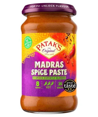 Patak's Madras Spice Paste 283g
