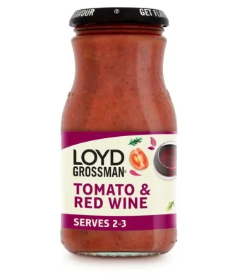 Loyd Grossman Tomato & Red Wine Sauce 350g