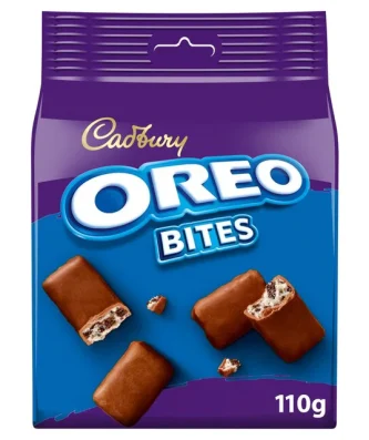 Cadbury Dairy Milk Oreo Bites Chocolate Bag 100g