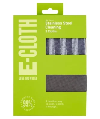 E-Cloth Stainless Steel Pack