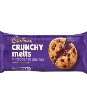 Cadbury Crunchy Melts Chocolate Centre Cookies 156g