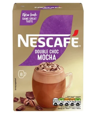 Nescafe Double Choc Mocha Instant Coffee 8 per pack
