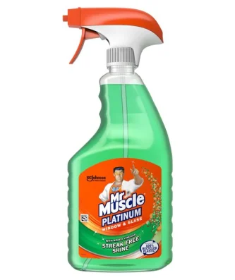 Mr Muscle Platinum Window & Glass Spray 750ml