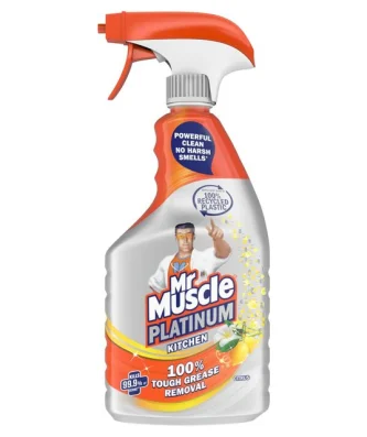 Mr Muscle Platinum Antibacterial Kitchen Spray Citrus 750ml