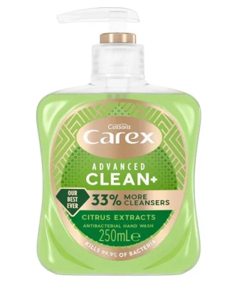 Carex Advanced Clean + Citrus Handwash 250ml