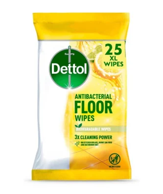 Dettol Anti-Bacterial Floor Wipes 25 per pack