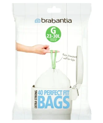 Brabantia G 30L Bin Liner Dispenser Pack 40 per pack
