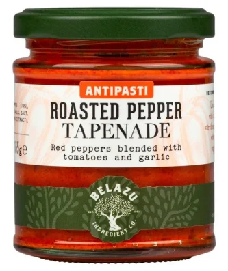Belazu Roasted Pepper Tapenade 165g