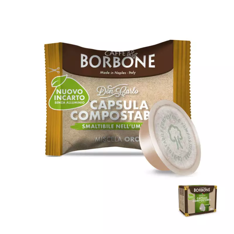 50 GOLD Blend Capsules Borbone Coffee Compatible Lavazza A Modo Mio®