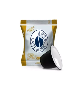 50 GOLD Blend Capsules Borbone Coffee Respresso Compatible Nespresso®
