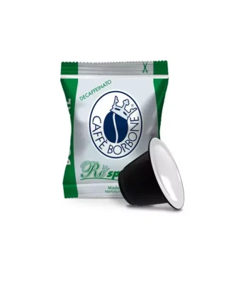 50 GREEN/DEK Blend Capsules Borbone Coffee Respresso Compatible Nespresso®