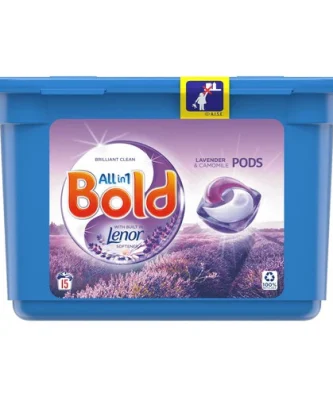 Bold All-in-1 Pods Lavender and Camomile Capsules 15 per pack