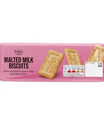 M&S Malted Milk Biscuits 200g