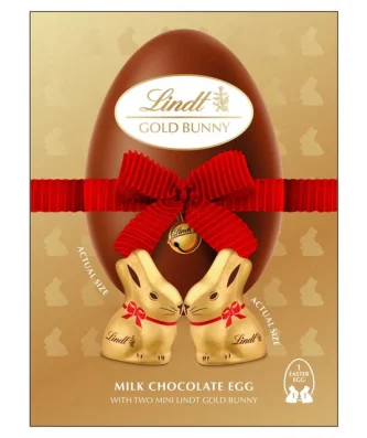 Lindt Gold Bunny Milk Chocolate Easter Egg 115g