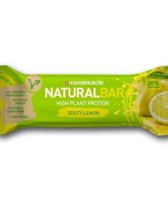 Maximuscle Zesty Lemon Natural Energy Bar 40g