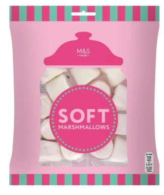M&S Soft Marshmallows 180g