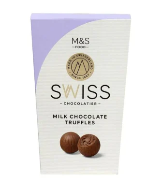 M&S Swiss Milk Chocolate Truffles 205g