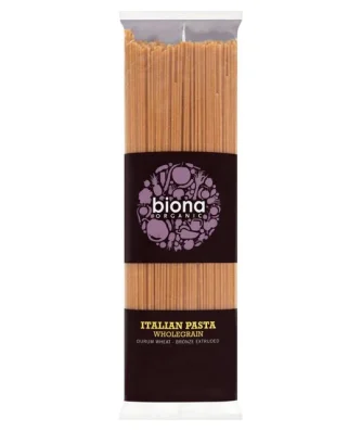 Biona Organic Whole Wheat Spaghetti 500g