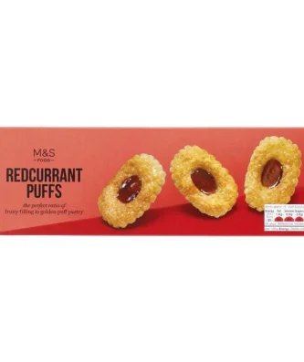 M&S Redcurrant Puffs Twin Pack 200g