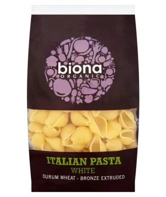 Biona Organic White Conchiglie 500g