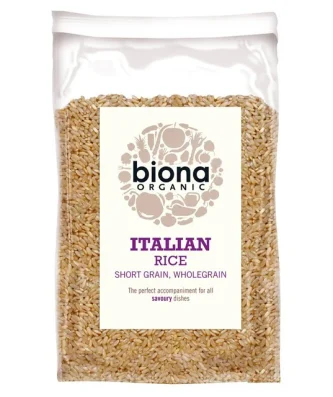 Biona Organic Short Grain Italian Brown Rice 500g