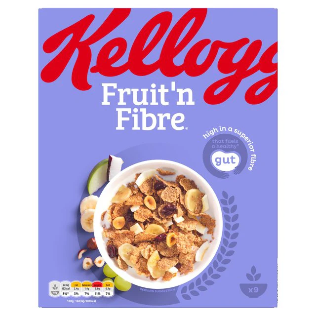 Kellogg's Fruit 'n Fibre Cereal 375g