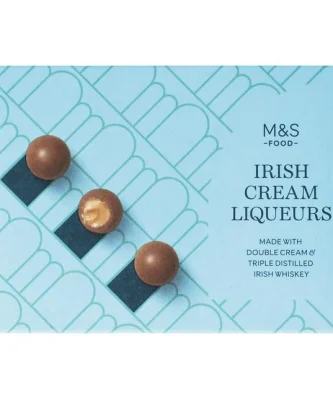 M&S Irish Cream Liqueur Truffles 125g