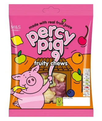 M&S Percy Pig Fruity Chews 150g