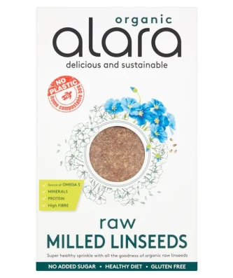 Alara Organic Raw Milled Linseeds 500g